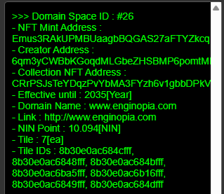 nft info